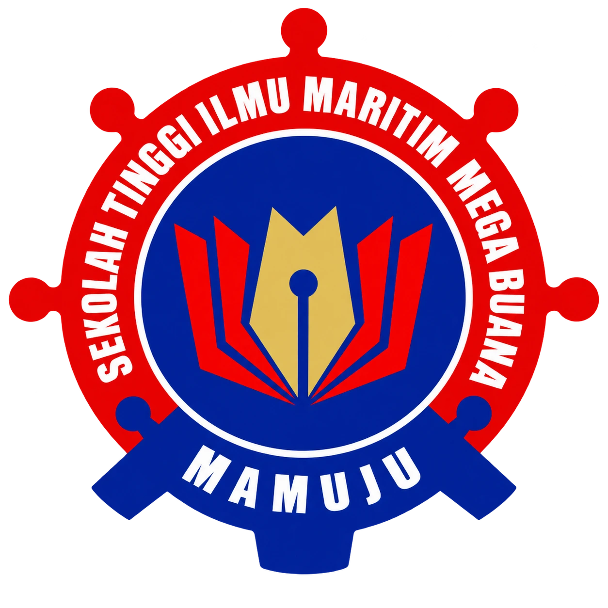 Logo Sekolah Tinggi Ilmu Maritim Mega Buana